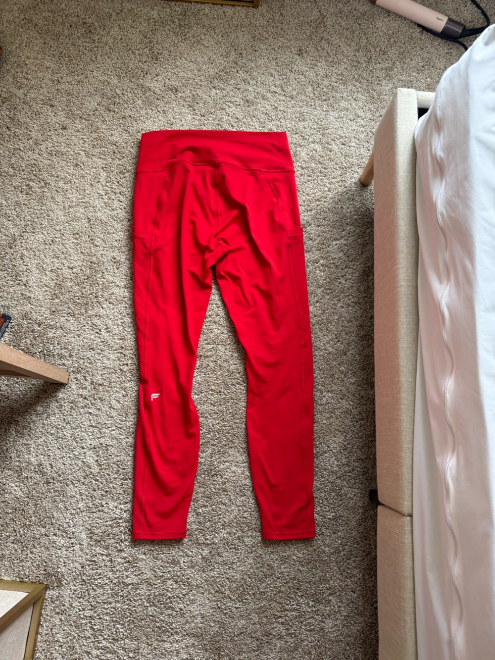 Fabletics Bright Red PowerHold Leggings